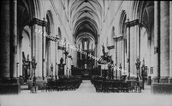 WORLD WAR 1 THE CATHEDRAL INTERIOR